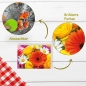 Preview: Tischset Platzset Flower Power mit kl. Fehlern